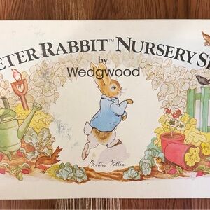 Peter Rabbit Nursery Set by Wedgwood - 3 Piece - Mug, Plate and Oatmeal Bowl